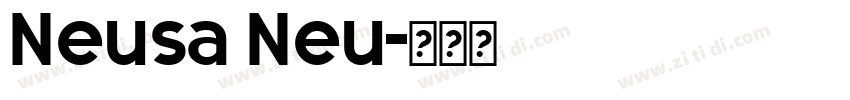 Neusa Neu字体转换